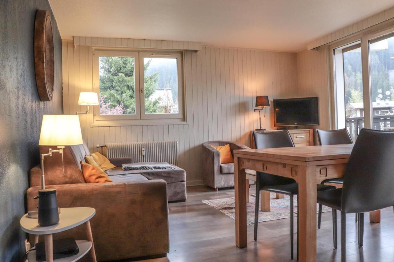 Appartement Lyret Centre Chamonix, Vue D'Exception Zewnętrze zdjęcie